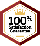 100% Satisfaction Guarantee